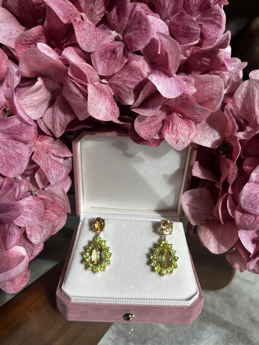 Laura’s on Steroids Citrine/Peridots