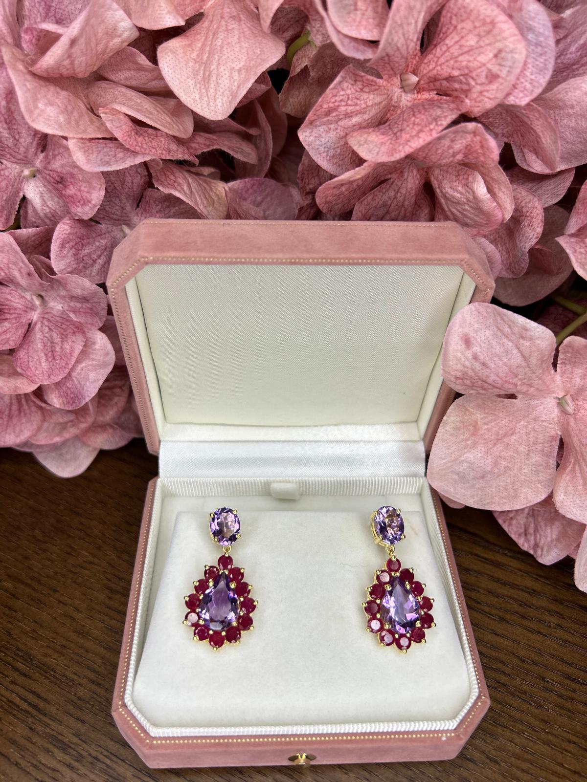 Laura’s on Steroids Amethyst/Rubies