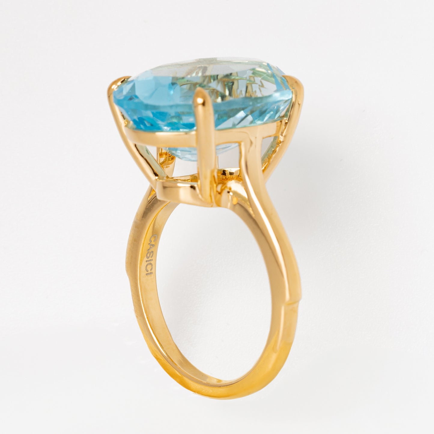 The MARINA Royal oval rectangle - Cocktail Ring
